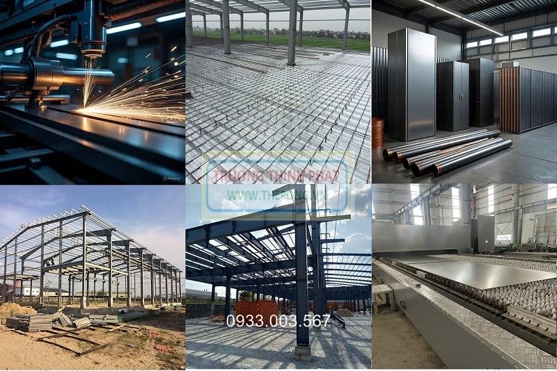 ứng dụng thép tấm 5mm